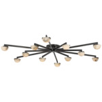 Pedra Ceiling Light - Bronze / Alabaster