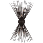 Strada Symmetrical Wall Sconce - Aged Iron