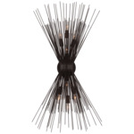 Strada Symmetrical Wall Sconce - Aged Iron