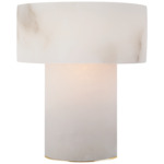 Una Portable Accent Lamp - Alabaster