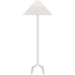 Clifford Floor Lamp - Plaster White / Linen