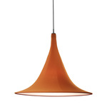 Cabana Pendant - Black / Orange