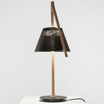 Cambo Table Lamp - Light Wood / Black