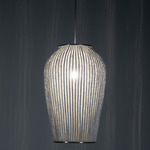 Coral Galaxea Pendant - Stainless Steel / Grey