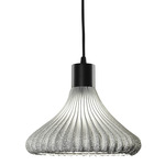 Inn Pendant - Matte Black / White