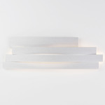 Li Wall Light - Stainless Steel / White