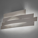 Li Wall Light - Stainless Steel / Beige