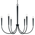 Holden Chandelier - Matte Black