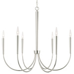 Holden Chandelier - Polished Nickel