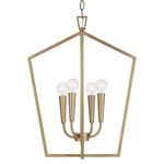 Holden Pendant - Aged Brass