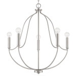 Madison Chandelier - Brushed Nickel