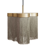 Arcipelago Pendant - Satin Brass / Sand