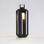 Cube Outdoor Floor Lamp - Dark Bronze