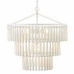 Tiana Pendant - Matte White