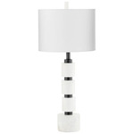 Hydra Table Lamp - Gunmetal / Off White