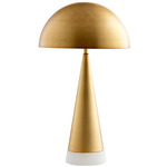 Acropolis Table Lamp - Aged Brass