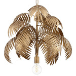 Ravello Pendant - Antique Brass