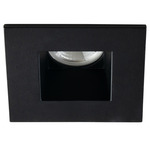 Midway 2IN SQ Color-Select HO Downlight Trim / Housing - Black