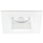 Midway 3.5IN SQ Color-Select Downlight Trim / Housing - White
