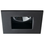 Midway 3.5IN SQ Color-Select Downlight Trim / Housing - Black