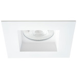 Midway 6 inch SQ Color-Select Downlight Trim / Housing - White