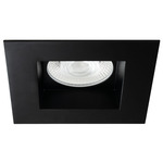Midway 6IN SQ Color-Select Downlight Trim / Housing - Black