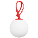 Bolleke Portable Hanging Lamp - Red / White