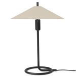 Filo Square Table Lamp - Black / Cashmere