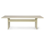 Rink Dining Table - Eggshell