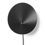 Arum Plug-In Wall Sconce - Black