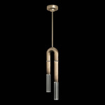 Antonia Pendant - Ombre Bronze / Nickel / No Skin / Clear