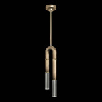 Antonia Pendant - Ombre Bronze / Brass / No Skin / Clear