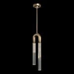 Antonia Pendant - Ombre Bronze / Brass / Smoke / Clear