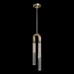 Antonia Pendant - Ombre Bronze / Nickel / Smoke / Clear