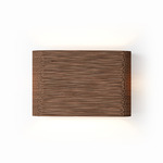 Skew Scraplights Wall Sconce - Natural Corrugated Cardboard