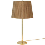 Tynell 9205 Table Lamp - Brass / Bamboo