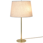 Tynell 9205 Table Lamp - Brass / Canvas