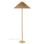 Tynell 9602 Floor Lamp - Brass / Bamboo