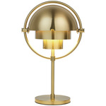 Multi-Lite Portable Table Lamp - Brass