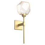 Gem Belvedere Wall Sconce - Gilded Brass / Amber