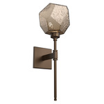 Gem Belvedere Wall Sconce - Flat Bronze / Bronze