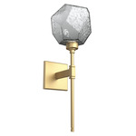 Gem Belvedere Wall Sconce - Gilded Brass / Smoke