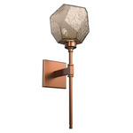 Gem Belvedere Wall Sconce - Burnished Bronze / Bronze
