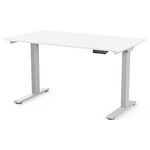 Efloat Go 2.0 Desk - Silver / White