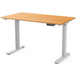 Efloat Go 2.0 Desk - Silver / Bamboo