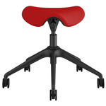 Active Pony Stool - Black / Lucky Red