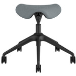 Active Pony Stool - Black / Grey