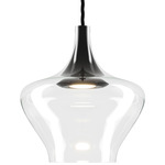 Nostalgia 02 Pendant - Black / Transparent