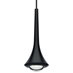 Rain Pendant - Matte Black / Matte Black