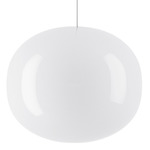 Volum Pendant - White / Glossy White